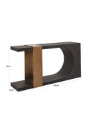 Iron Modern Console Table | Richmond Interiors Bazel | Oroatrade.com