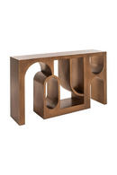 Brushed Gold Console Table | Richmond Interiors Lugano | Oroatrade.com