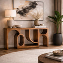 Brushed Gold Console Table | Richmond Interiors Lugano