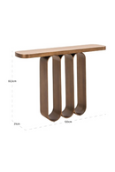 Glazed Ceramic Console Table | Richmond Interiors Locarno | Oroatrade.com