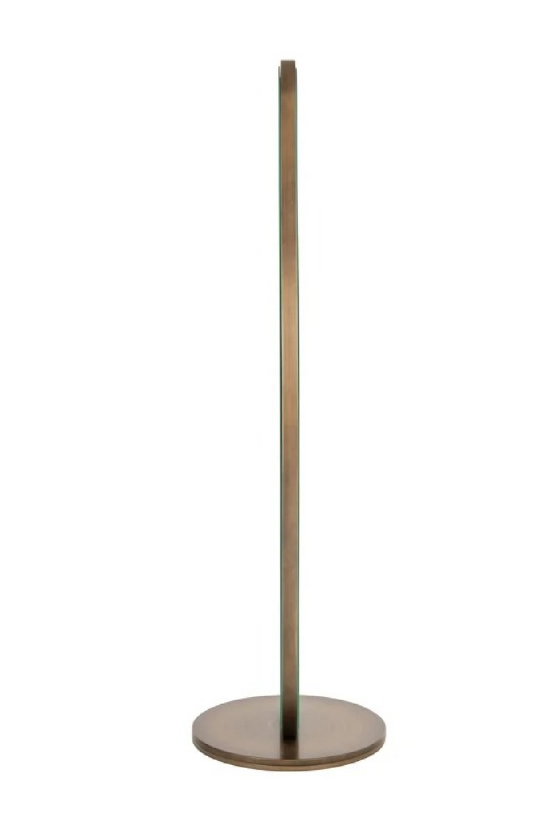 Brushed Gold Organic-Shaped Mirror | Richmond Interiors Jalyce | Oroatrade.com