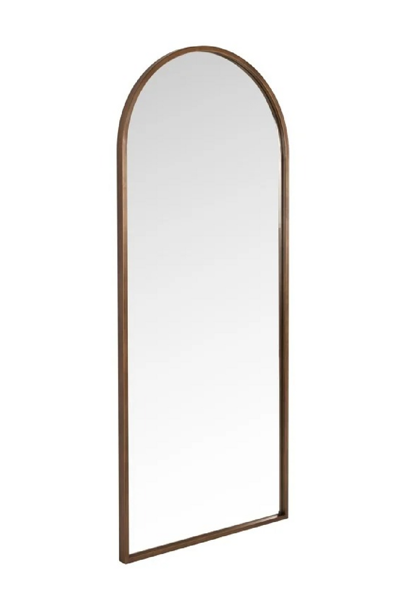 Brushed Gold Arched Mirror | Richmond Interiors Maylinn | Oroatrade.com