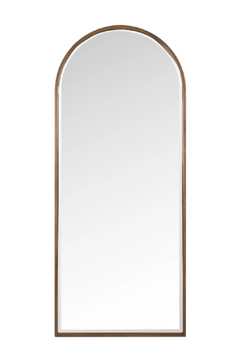 Brushed Gold Arched Mirror | Richmond Interiors Maylinn | Oroatrade.com