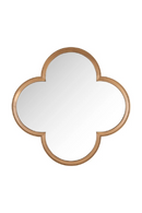 Clover-Shaped Gold Mirror | Richmond Interiors Lowen | Oroatrade.com