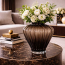 Brown Glass Vase | Richmond Interiors Shani