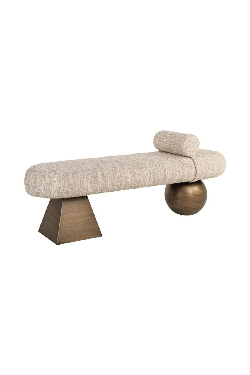Geometrical Base Bench | Richmond Interiors Geneva | Oroatrade.com