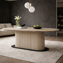 Beige Travertine Dining Table | Richmond Interiors La Cantera
