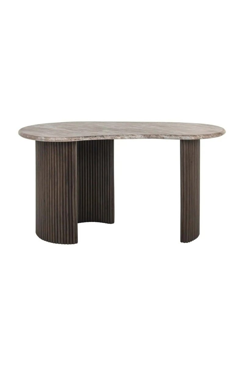 Curved Marble Desk | Richmond Interiors Rashford | Oroatrade.com