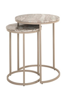 Marble Nested End Tables (2) | Richmond Interiors Fairfax | Oroatrade.com