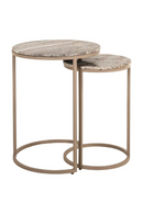 Marble Nested End Tables (2) | Richmond Interiors Fairfax | Oroatrade.com