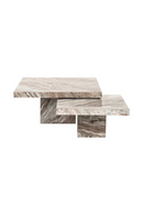 Square Marble Coffee Table Set (2) | Richmond Interiors Rashford | Oroatrade.com
