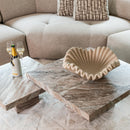 Square Marble Coffee Table Set (2) | Richmond Interiors Rashford