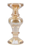 Amber Glass Candle Holder | Richmond Interiors Dilan | Oroatrade.com
