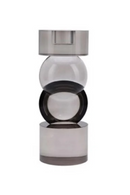 Gray Glass Candle Holder | Richmond Interiors Jennyl | Oroatrade.com