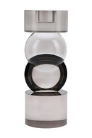 Gray Glass Candle Holder | Richmond Interiors Jennyl | Oroatrade.co