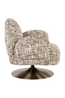 Brown Swivel Lounge Armchair | Richmond Interiors Kagney | Oroatrade.com