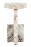 Brown Marble Side Table | Richmond Interiors Sion | Oroatrade.com