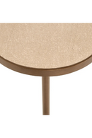 Beige Porcelain Pedestal End Table | Richmond Interiors Selly | Oroatrade.com