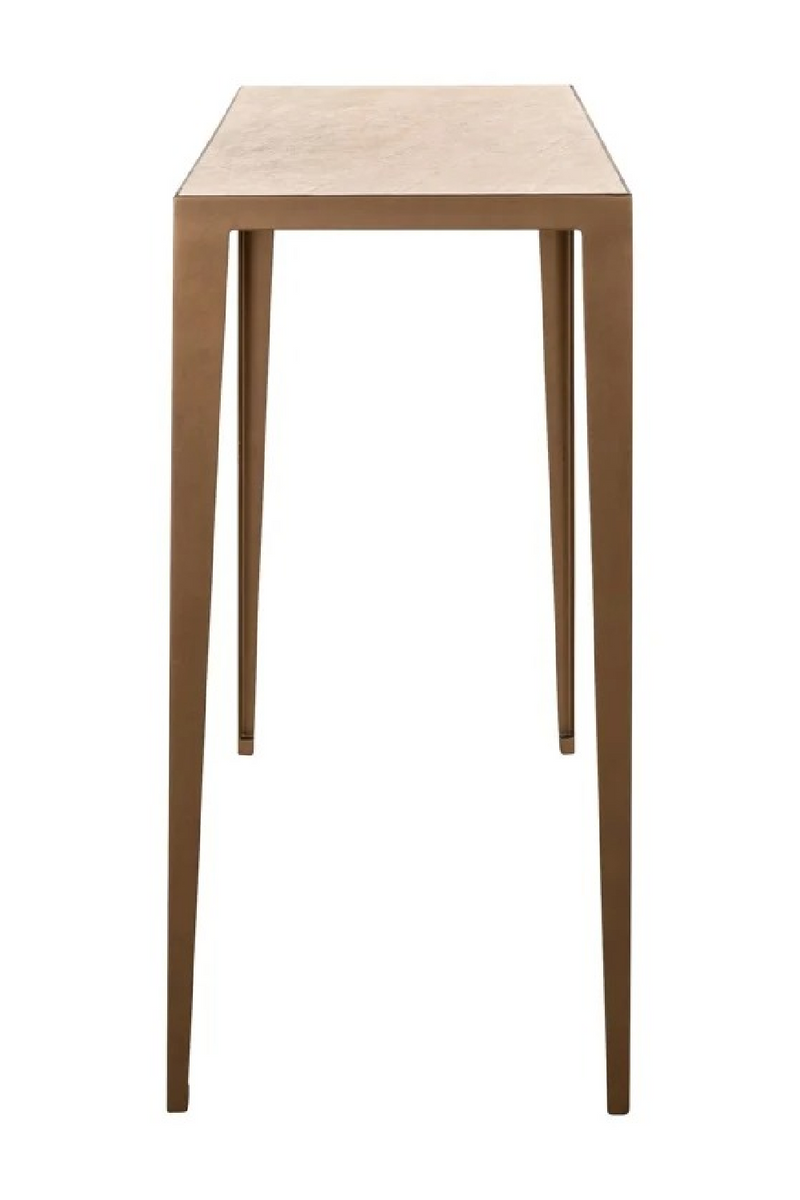 Beige Porcelain Console Table | Richmond Interiors Severine | Oroatrade.com