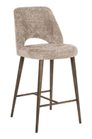 Beige Cut-Out Counter Stool | Richmond Interiors Delphine | Oroatrade.com