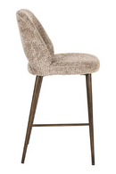 Beige Cut-Out Counter Stool | Richmond Interiors Delphine | Oroatrade.com