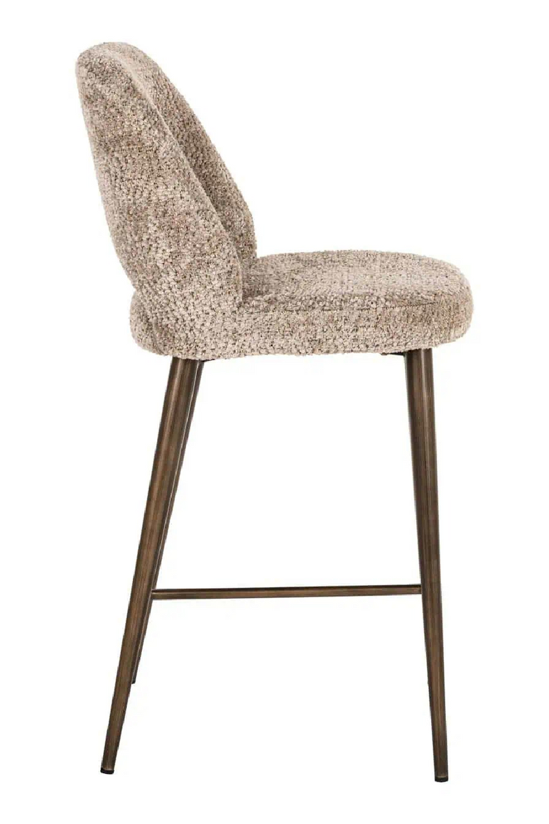 Beige Cut-Out Counter Stool | Richmond Interiors Delphine | Oroatrade.com