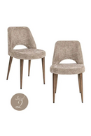 Cut-Out Cream Dining Chairs (2) | Richmond Interiors Delphine | Oroatrade.com
