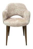 Cream Cut-Out Dining Armchair | Richmond Interiors Delphina | Oroatrade.com