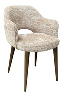 Cream Cut-Out Dining Armchair | Richmond Interiors Delphina | Oroatrade.com