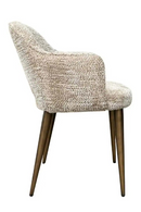 Cream Cut-Out Dining Armchair | Richmond Interiors Delphina
