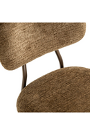 Brown Fabric Counter Stools (2) | Richmond Interiors Xenia | Oroatrade.com