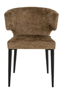 Brown Curved Back Dining Chair | Richmond Interiors Taylor | Oroatrade.com