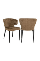 Brown Curved Back Dining Chair | Richmond Interiors Taylor | Oroatrade.com