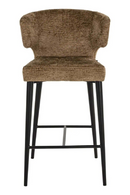 Brown Upholstered Counter Stool | Richmond Interiors Taylor | Oroatrade.com