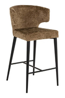 Brown Upholstered Counter Stool | Richmond Interiors Taylor | Oroatrade.com