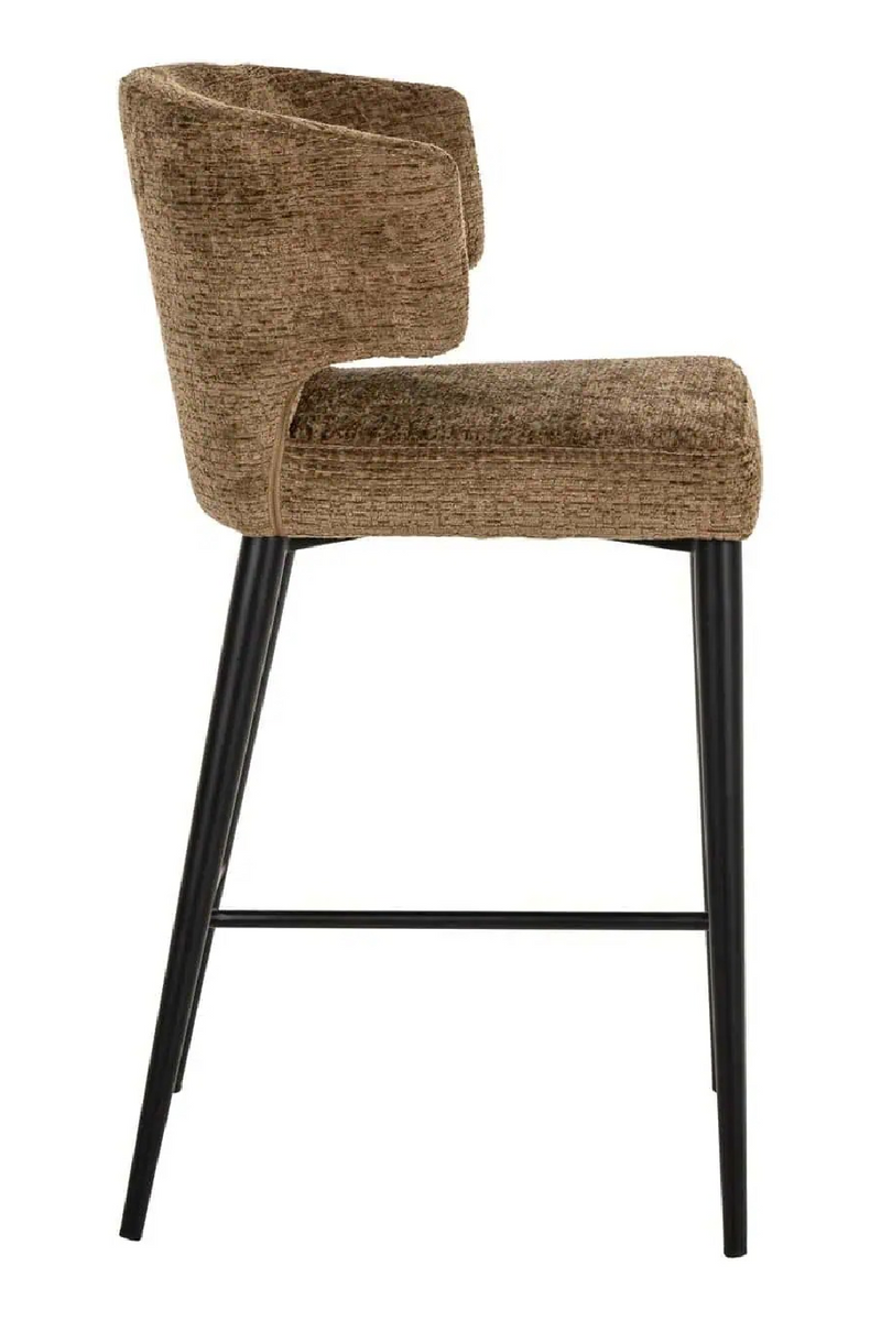 Brown Upholstered Counter Stool | Richmond Interiors Taylor | Oroatrade.com