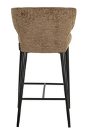 Brown Upholstered Counter Stool | Richmond Interiors Taylor | Oroatrade.com