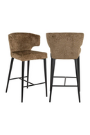Brown Upholstered Counter Stool | Richmond Interiors Taylor | Oroatrade.com