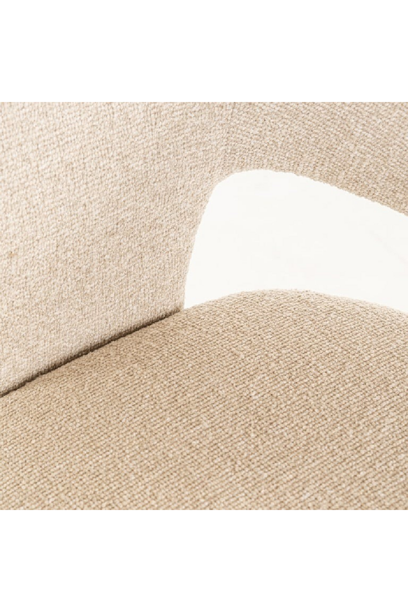 Cream Cut-Out Lounge Chair | Richmond Interiors Belle | Oroatrade.com