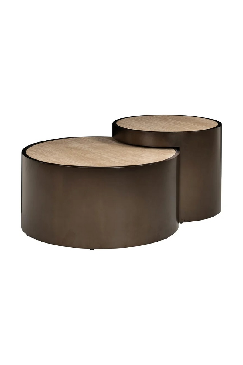 Steel Framed Nested Coffee Tables (2) | OROA Ronson | Oroatrade.com