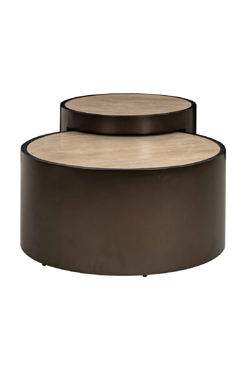 Steel Framed Nested Coffee Tables (2) | OROA Ronson | Oroatrade.com