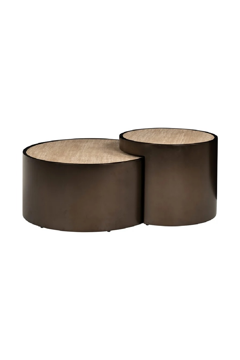 Steel Framed Nested Coffee Tables (2) | OROA Ronson | Oroatrade.com