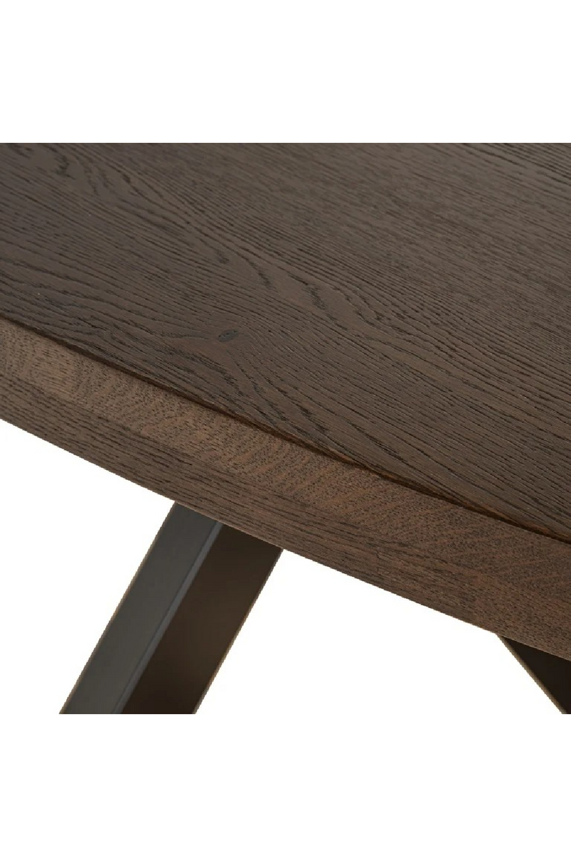 Oval Oak Dining Table | OROA Watson | Oroatrade.com