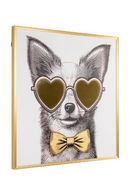 Bespectacled Dog Wall Art | Richmond Interiors Bodhy | Oroatrade.com