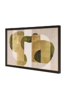 Green and Gold Abstract Wall Art | Richmond Interiors Joylin | Oroatrade.com