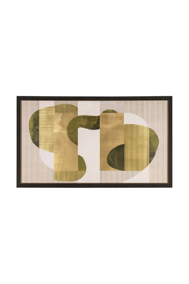 Green and Gold Abstract Wall Art | Richmond Interiors Joylin | Oroatrade.com