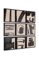 Abstract Wall Art Set (9) | Richmond Interiors Gabri | Oroatrade.com