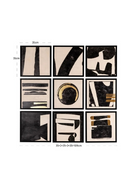 Abstract Wall Art Set (9) | Richmond Interiors Gabri | Oroatrade.com
