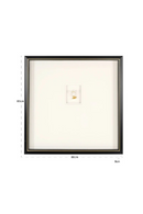 White Framed Sculpture Wall Art | Richmond Interiors Hanna | Oroatrade.com