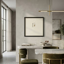 White Framed Sculpture Wall Art | Richmond Interiors Hanna
